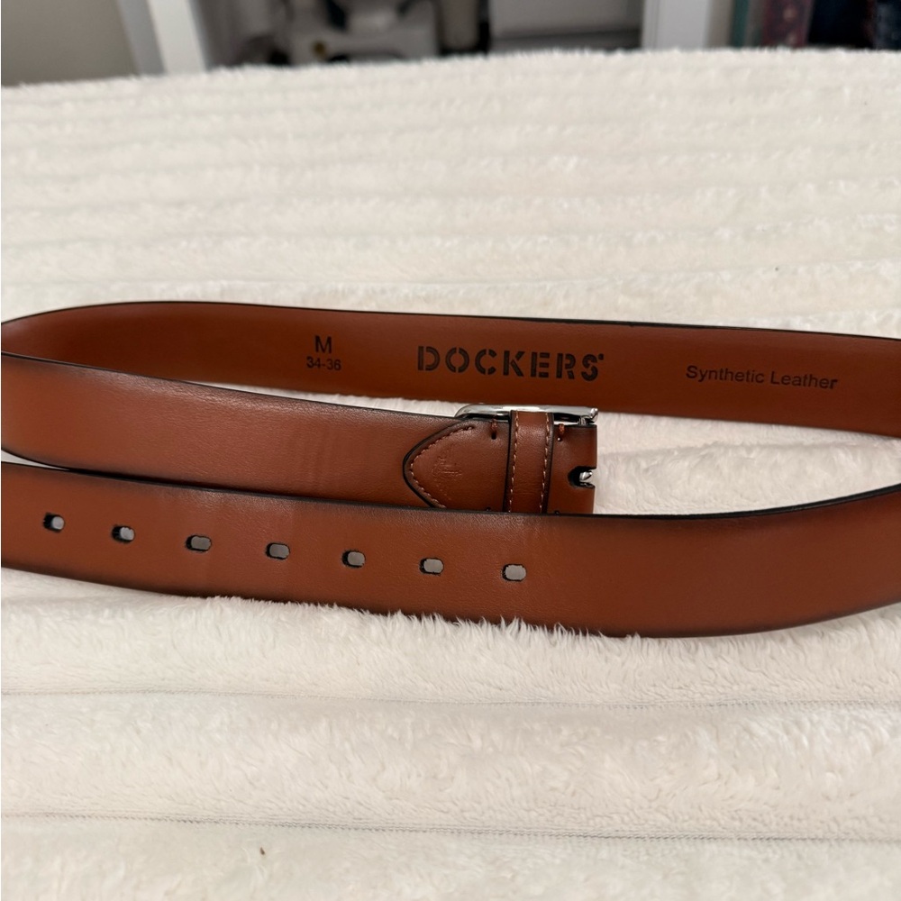 Dockers Men's Tan Belt